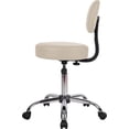 thumbnail image 4 of Boss Office Products Vinyl Mid-Back Medical Stool in Beige, 4 of 9