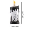 thumbnail image 2 of Style D Led Electronic Flameless Candle Light With Halloween Design For Window Display And Party Decor Plastic D, 2 of 3