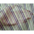 thumbnail image 3 of oneOone Silk Tabby Fabric Multicolor Stripe Printed Fabric 1 Yard 42 Inch Wide, 3 of 3