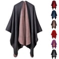 thumbnail image 3 of Wraps Women's Shawl Wrap Ponchos Cape Cardigan Sweater Open Front For Gifts Wraps, 3 of 3