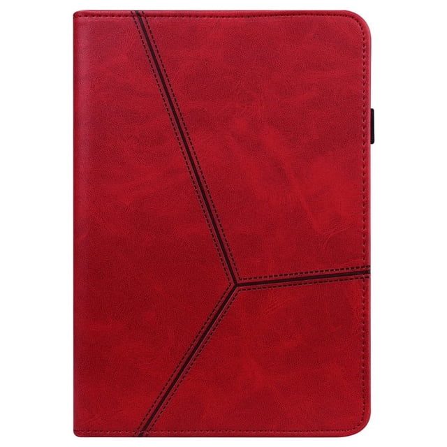 Pour Amazon Fire Max 11 2023 Étui Support Pliant Support Intelligent Étui en Cuir PU pour Tablette pour Fire Max 11 Pouces Fire Max 11 Étui pour Tablette Rouge-Business pour Fire Max 11 2023