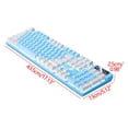 thumbnail image 3 of cpengpj Clearance Gaming Keyboard USB Wired Floating Keyboard Ergonomic Water Mechanical Feeling Keyboard -Slim LED Backlit Keyboard For Desktop, 3 of 3