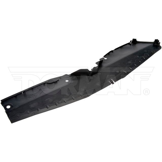 Fits 2016-2019 Chevrolet Cruze Dorman Radiator Air Deflector 620-341 OE Solutions; OE Replacement; Upper; Plastic; Black; Bolt-On