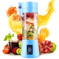 thumbnail image 4 of Trayknick Portable Home USB Rechargeable 4-Blade Electric Fruit Extractor Juice Blender, 4 of 13