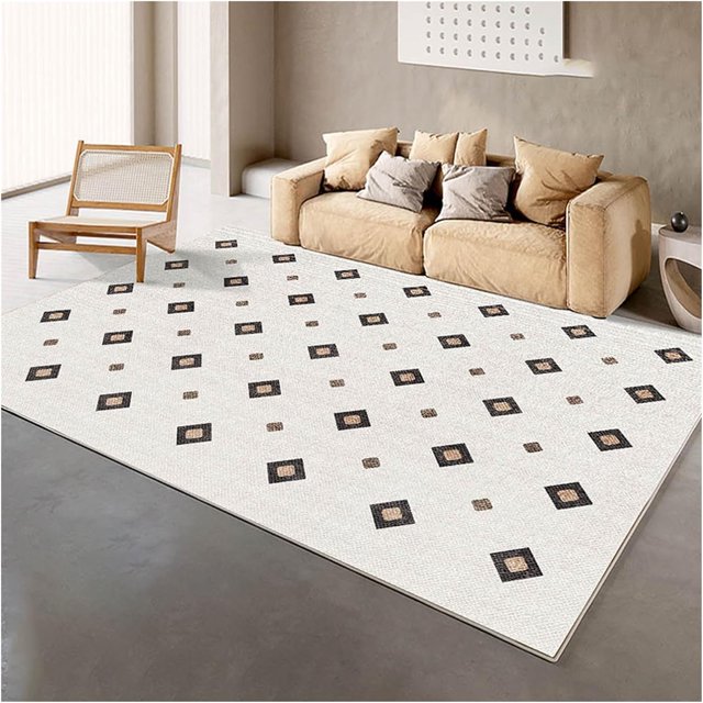 ORUYROP Modern Heated Floor Mat Area Rugs Electric Heated Area Rug Carbon Crystal Heated Carpet Heated Floor Mat or Office and Home (Color : 1, Size : 80x160cm)
