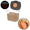 thumbnail image 4 of Starfrit Ensemble de Contenants de Rangement pour Aliments Secs PROKEEPER, 3 Contenants Hermétiques pour Farine, Sucre, Cassonade avec Graduations de Mesure, Joint en Silicone Hermétique, avec Accessoire, 4 of 7
