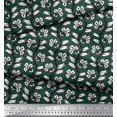 thumbnail image 2 of Soimoi Rayon Fabric Leaves & Floral Block Print Fabric by Yard 42 Inch Wide, 2 of 3