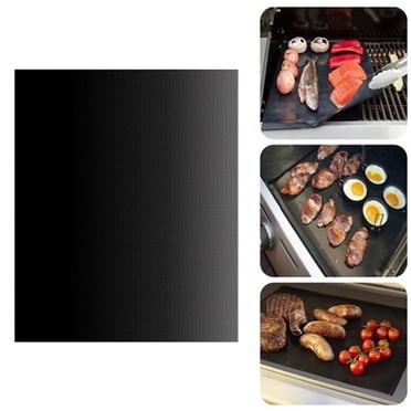 Outils de Cuisson Réutilisables Tapis de Cuisson Résistant à la Chaleur Tapis Antiadhésif pour Gril BBQ Doublures de Tapis pour Gril Barbecue Tapis BBQ