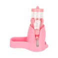 thumbnail image 2 of Small Animal Food Water Bottle, Multifunctional PP PET Durable Detachable Hamster Automatic Bottle Dispenser Nesting Design  For Guinea Pig For Gerbil, 2 of 8