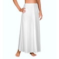 thumbnail image 2 of Women's Shadowline 4711638 38 Inch Long Flare Half Slip (Black 3X), 2 of 4