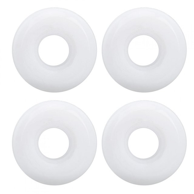 Roues de Planche à Roulettes, Ensemble de 4 Pcs en PU à Haute Élasticité, Roues de Planche à Roulettes en Forme de Poisson, Accessoires de Remplacement