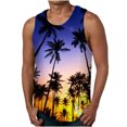 thumbnail image 1 of Cameland Débardeur de Sport pour Hommes, Décontracté, Mode, à Imprimé, Col Rond, Chandail Sans Manches, 1 of 6