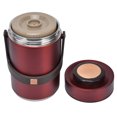 thumbnail image 2 of Thermal Bento Box, 2.3L Portable Insulated Food Food Jar  For Student For Work For Travel Red, 2 of 8