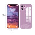 thumbnail image 4 of ziyahi Glass Back Phone Covers with Solid Color Full Rugged Bumper Anti-Slip Design for Iphone 7P/8P/7/8/XS Max/XR/X/XS, 4 of 4