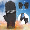 thumbnail image 4 of Rechargeable Heated Gloves, Wool Heating Gloves  For Women For Men, 4 of 8