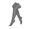 thumbnail image 4 of 3 Pairs Compression Socks for Women & Men, Socks for Running, Cycling, Athletic, Gray (L/XL), 4 of 6