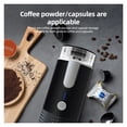 thumbnail image 4 of Machines à Espresso Électriques Portatives, Cafetière Mini à Portion Individuelle avec Tasse, Bac pour Capsules de Poudre de Café, pour Camping, Voyage, VR, Randonnée, Bureau, 4 of 6