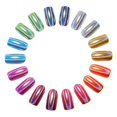 thumbnail image 5 of Ultra-thin Multicolor Holographic Mirror Effect Nail Art Powder Chrome Pigment, 5 of 5