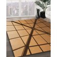 thumbnail image 3 of Ahgly Company Tapis de Zone Rectangulaire Transitionnel Brun Selle pour Intérieur, Lavable à la Machine, 2 Pieds x 5 Pieds, 3 of 7