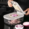 thumbnail image 3 of Vegetable Cutter Multifunction Kitchen Chopper with Container Food Processor and Slicer for Potato Carrot Garlic Durable Construction Easy to Use and Clean, 3 of 6
