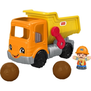 Fisher-Price Little People Camion à benne Travail en équipe