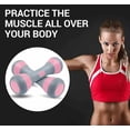 thumbnail image 4 of Adjustable Dumbbell 2lb to 5lb Dumbbells Set Easy Adjust Tech Weights Home Gym, 4 of 6
