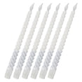 thumbnail image 4 of Shisuyan Bougies Coniques pour Femmes et Familles Blanches 6 Pcs 10.8X0.8X0.8In, 4 of 8