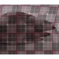 thumbnail image 4 of oneOone Viscose Chiffon Fabric Tartan Check Print Fabric By The Yard 42 Inch Wide, 4 of 4