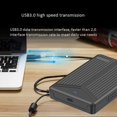 thumbnail image 4 of USB 3.1 Mobile Hard Disk Box 2.5 Inch SATA Hard Disk Box SSD Enclosure Support 15mm Hard Drive for Computer Notebook,black, 4 of 9