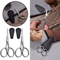 thumbnail image 2 of Stainless Steel Grooming Scissors - for Eyebrow/Nose Hair/Beard, Sharp Blades, Rust-Resistant, Facial Hair Trimming Kit 2-Pack, 2 of 8