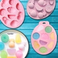 thumbnail image 4 of Oleegame 2PC Cookie Mold Fruit Modeling Silicone Mold DIY Chocolate Baking Tool Cake Mold Ice Mold Pink, 4 of 4