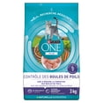 thumbnail image 2 of Purina ONE +Plus Hairball Formula Chicken, Dry Cat Food 3 kg, 2 of 10