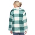 thumbnail image 3 of White Mark Women's Plaid Shacket, 3 of 6