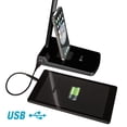 thumbnail image 4 of OttLite Swivel LED Desk Lamp with USB Charging and Stand, Black, 4 of 9