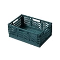 thumbnail image 2 of Folding Storage Basket for Desktop and Home, Organizer for Snacks, Stationery, Cosmetics, Miscellaneous Items, Portable, Foldable, Durable Storage Box for Office, Picnic, Outdoor Use, 2 of 6