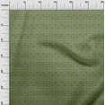 thumbnail image 2 of oneOone Silk Tabby Fabric Floral Block Printed Fabric 1 Yard 42 Inch Wide, 2 of 4