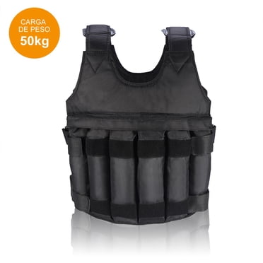 HURRISE 110lbs Comfortable Adjustable Weighted Vest Exercise Training Fitness