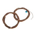 thumbnail image 2 of Bird Toy Double Ring Swing, Easy To Use  Ring Swing Safe Natural Wood With Bells For  Double Ring Swing, 2 of 8