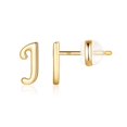 thumbnail image 1 of CHOK Sterling Silver Stud Earrings  14K Gold, 1 of 6