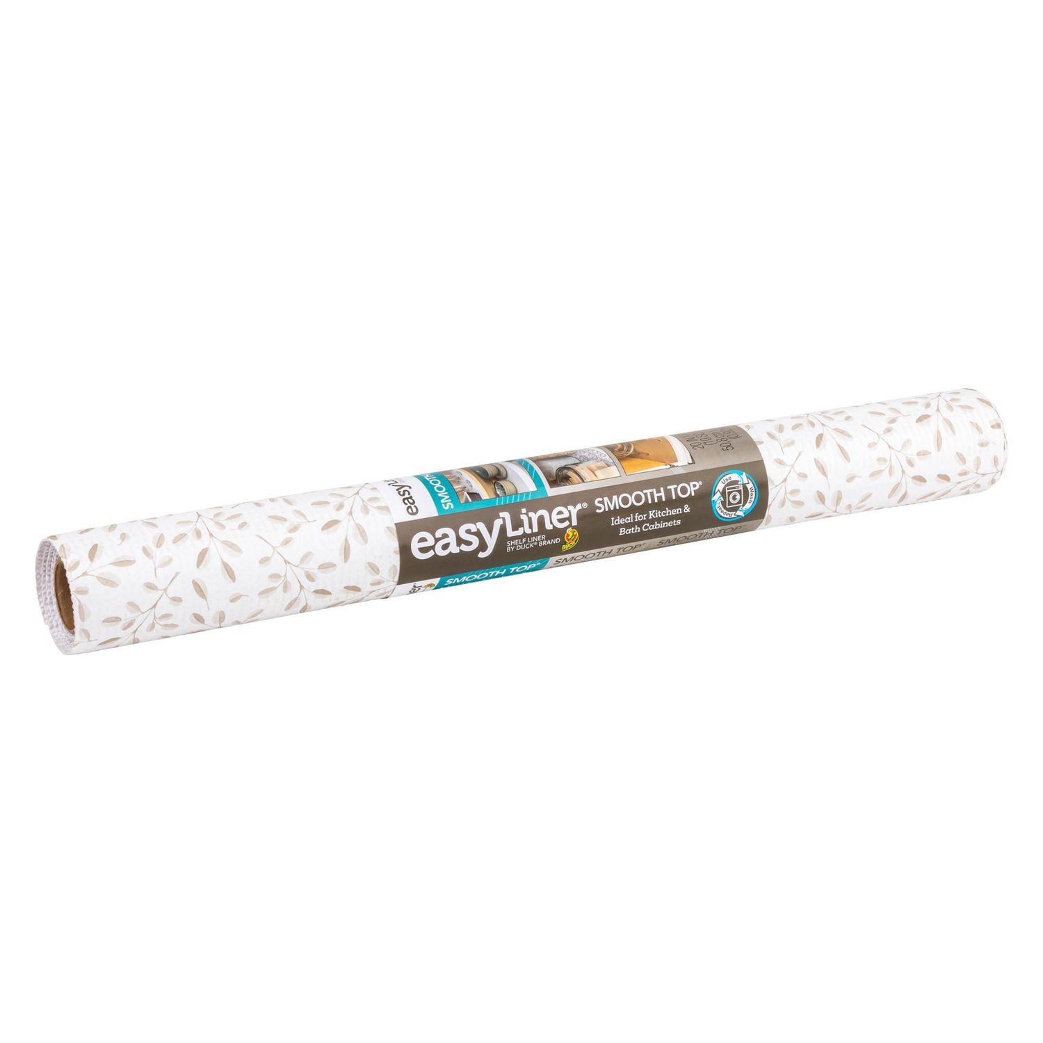 Revêtement pour étagères Smooth Top EasyLiner, Blanc , 50,8 cm x 1,8 m (20 po x 6 pi)