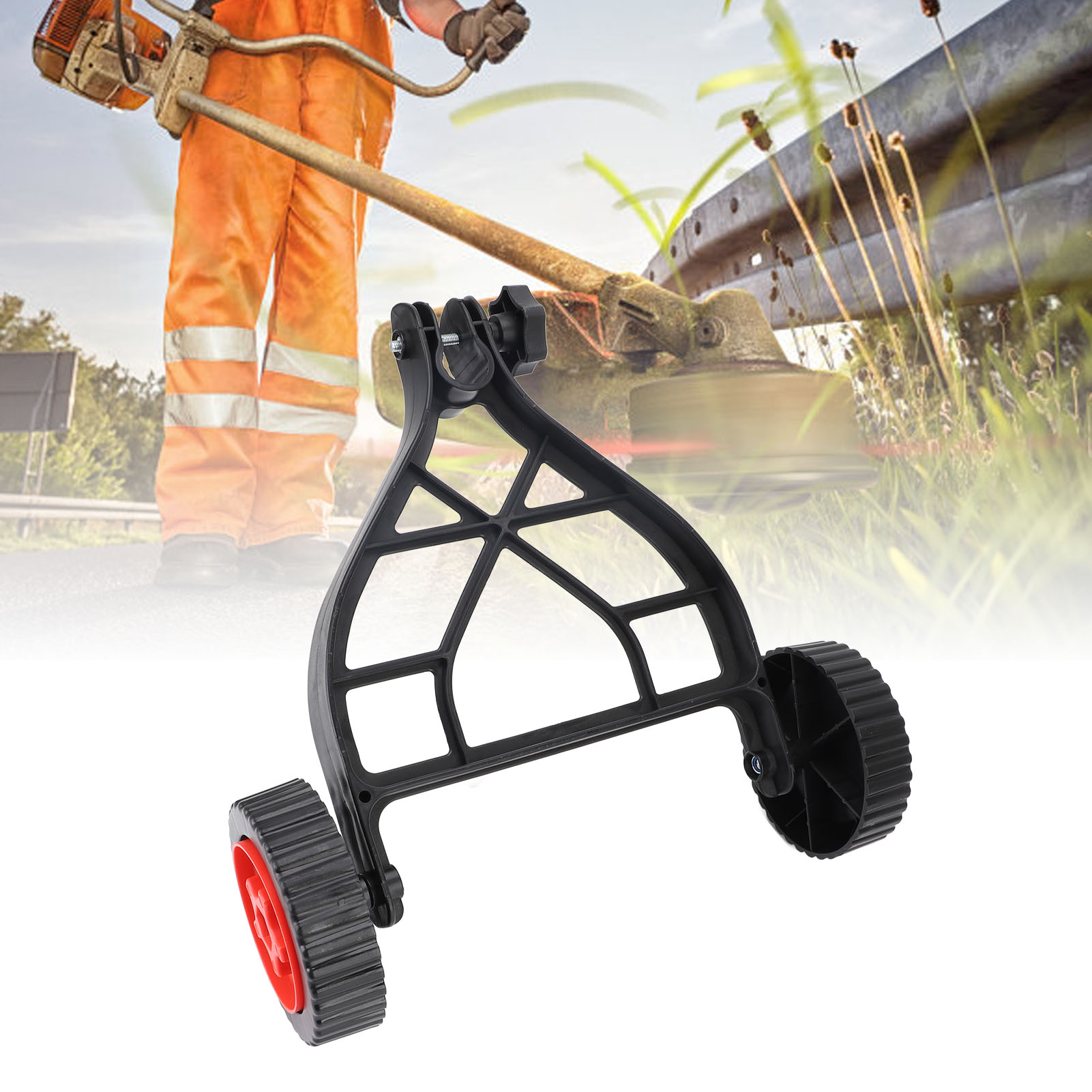 String String Trimmer Wheel High Efficiency Labor Saving Lawn Trimmer Support Wheels for Auxiliary Attachment