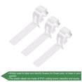 thumbnail image 4 of Unique Bargains PVC Plant Label Stake 21 x 2 cm Water Resistant for Garden White 100 Pack, 4 of 5