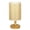 B, variante sur Meitianfacai Lampe de Table pour Chambre, Lampe de Chevet à 3 Niveaux de Gradation avec Abat-Jour Rond en Tissu Couleur Lin pour Salon Bureau Dortoir, Bois Massif, Ampoule DEL Incluse