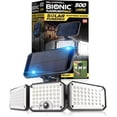 thumbnail image 1 of Bell + Howell Bionic Max noir solaire à détecteur de mouvement, projecteur extérieur 500 lumens, 1 of 9