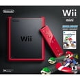 thumbnail image 3 of Nintendo Wii Mini Rouge Remis à Neuf avec Mario Kart, 3 of 3