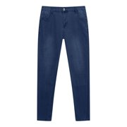 Men's Jeans Mens Spring Summer Breathable Jeans Slim Fit Stretch Small Feet Skinny Straight Fit Jeans Pantalon Jeans Homme H XXXL