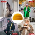 thumbnail image 3 of MesaSe Beanie Wool Fashion Keep Warm Fleeced Hat Multipurpose Winter Breathable Sports Caps, 3 of 6