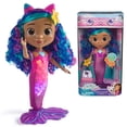 thumbnail image 1 of Gabby's Dollhouse: The Movie, Gabby Sirène Chansons et lumières, poupée sirène étanche avec effets sonores et lumineux, jouets pour filles et garçons à partir de 3 ans, 1 of 2