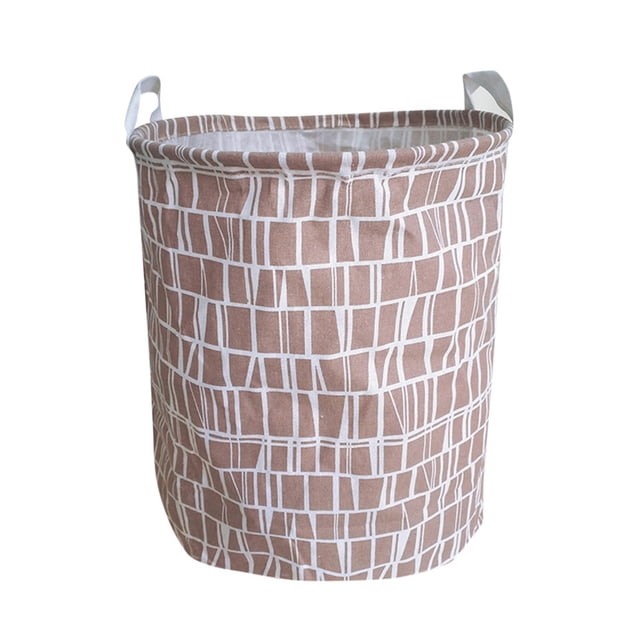 Canvas Laundry Clothes Basket Storage Basket Folding Storage Box