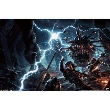 Dungeons and Dragons - Battle Wall Poster, 22.375" x 34"